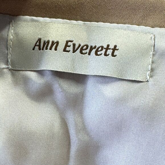 Ann Everett Women's Linen Emperor Jacket Classic Natural Layering Lagenlook OS - Picture 6 of 7